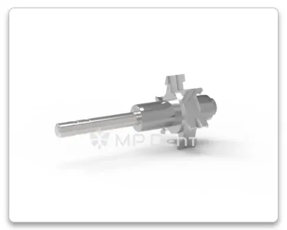 Picture of Ti-Max X500L Combo – Spindle & Impeller Assembly