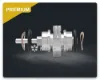 Picture of Alpha-Light T/ Phatelus I T/ Kinetic Viper T Turbine Cartridge/ Ceramic (Premium)