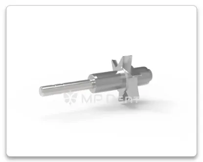 Picture of Ti-Max A500 / N-95M / NL-95M Combo – Spindle & Impeller Assembly