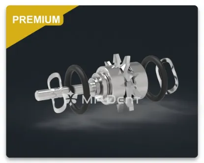Picture of HALLEY Mini Turbine Cartridge/ Ceramic (Premium)