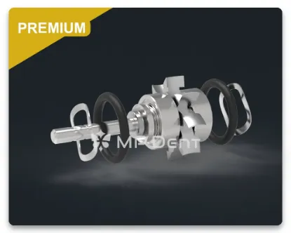 Picture of HALLEY Mini(Single Impeller) Turbine Cartridge/ Ceramic (Premium)