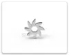 Picture of Impeller for HALLEY Mini (Single Impeller) Turbine Cartridge