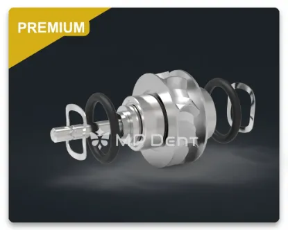 Picture of GENTLEsilence 6500 BR /8000B/ C/ BM/ BS/ BN/ B Midwest/ B GOLD Turbine Cartridge/ Ceramic (Premium)