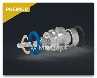 Picture of QuietAir/ Lever Turbine Cartridge/ Ceramic (Premium)